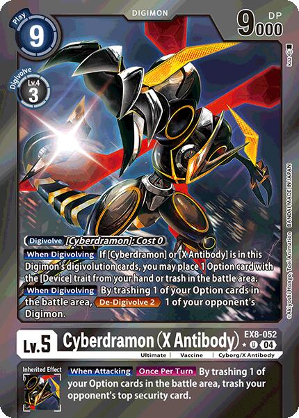 Cyberdramon [EX8-052] (X Antibody) (Limited Foil) [Chain of Liberation] | Cracking-Singles