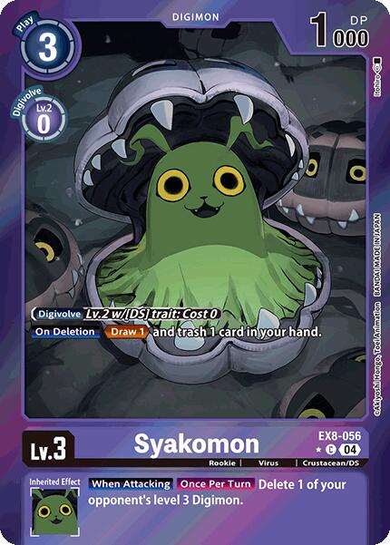 Syakomon [EX8-056] (Limited Foil) [Chain of Liberation] | Cracking-Singles