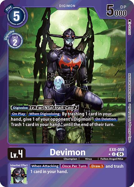 Devimon [EX8-059] (Limited Foil) [Chain of Liberation] | Cracking-Singles