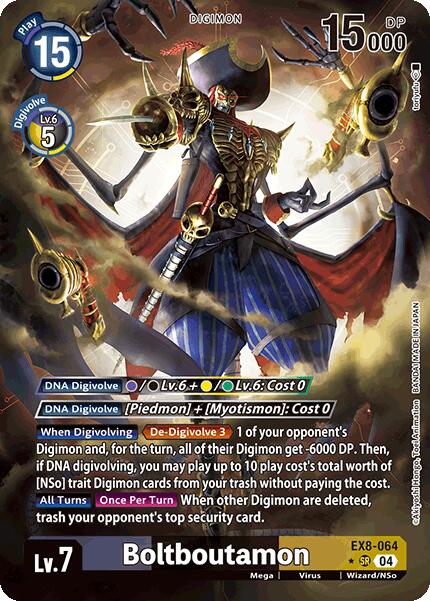 Boltboutamon [EX8-064] (Alternate Art) [Chain of Liberation] | Cracking-Singles