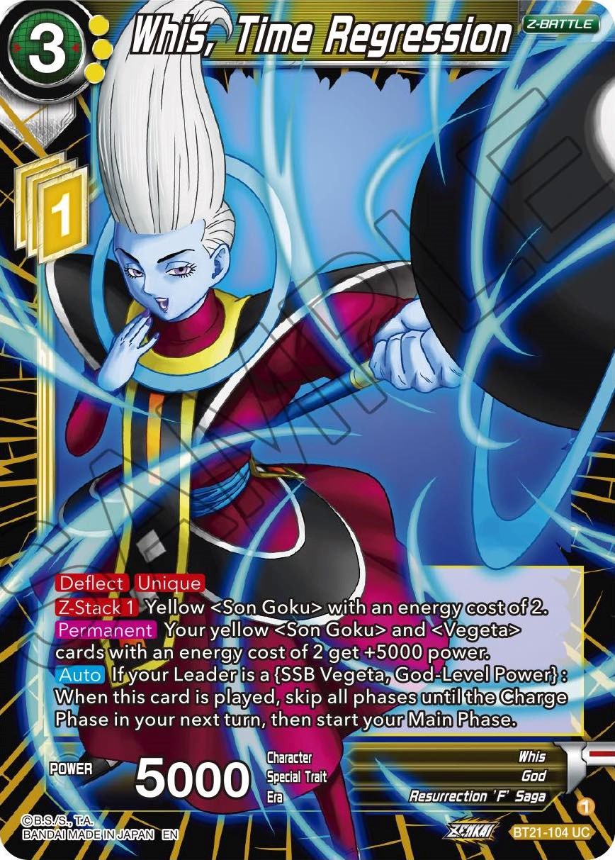 Whis, Time Regression (BT21-104) [Wild Resurgence] | Cracking-Singles