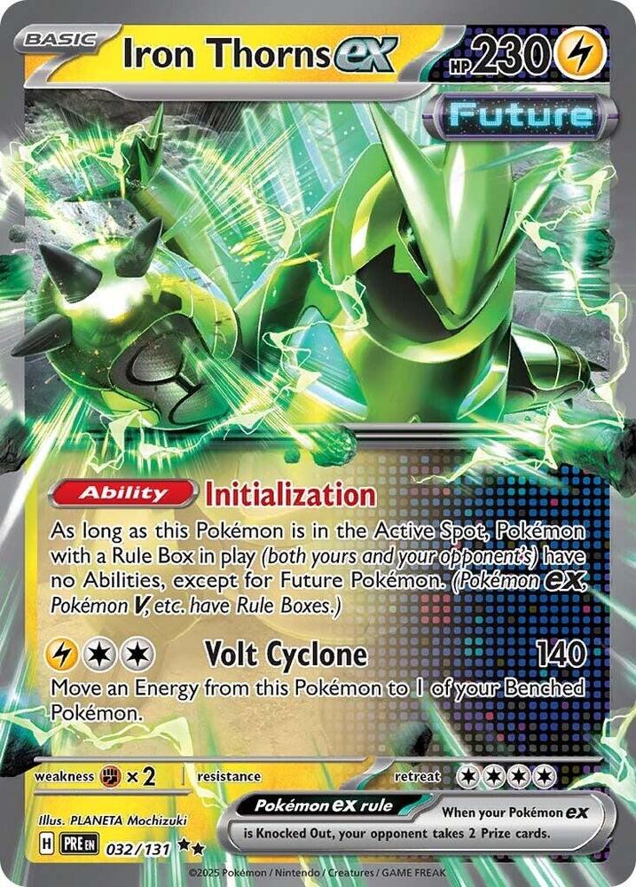 Iron Thorns ex (032/131) [Scarlet & Violet: Prismatic Evolutions] | Cracking-Singles