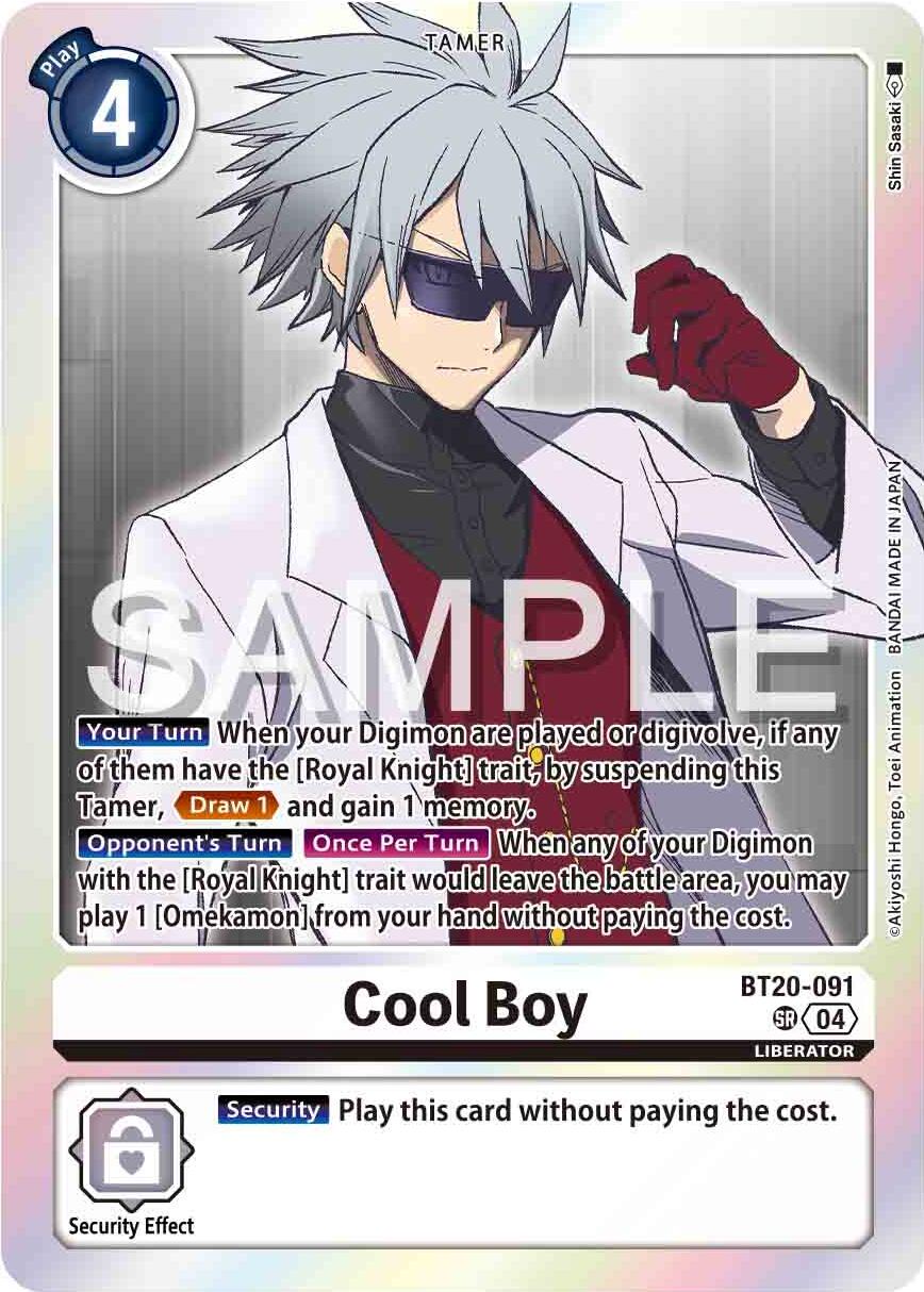 Cool Boy [BT20-091] [Release Special Booster Ver.2.0] | Cracking-Singles