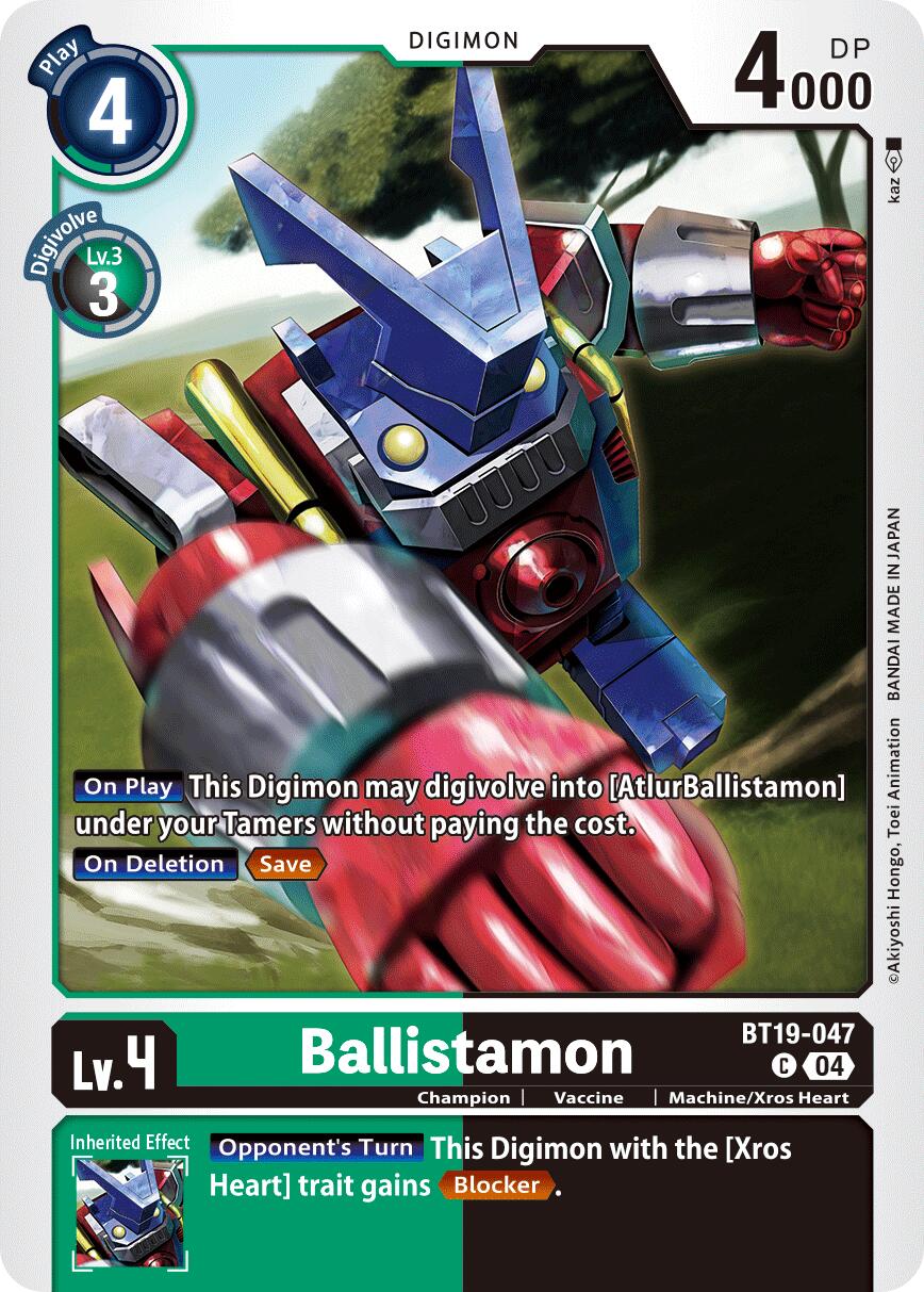 Ballistamon [BT19-047] [Release Special Booster Ver.2.5] | Cracking-Singles