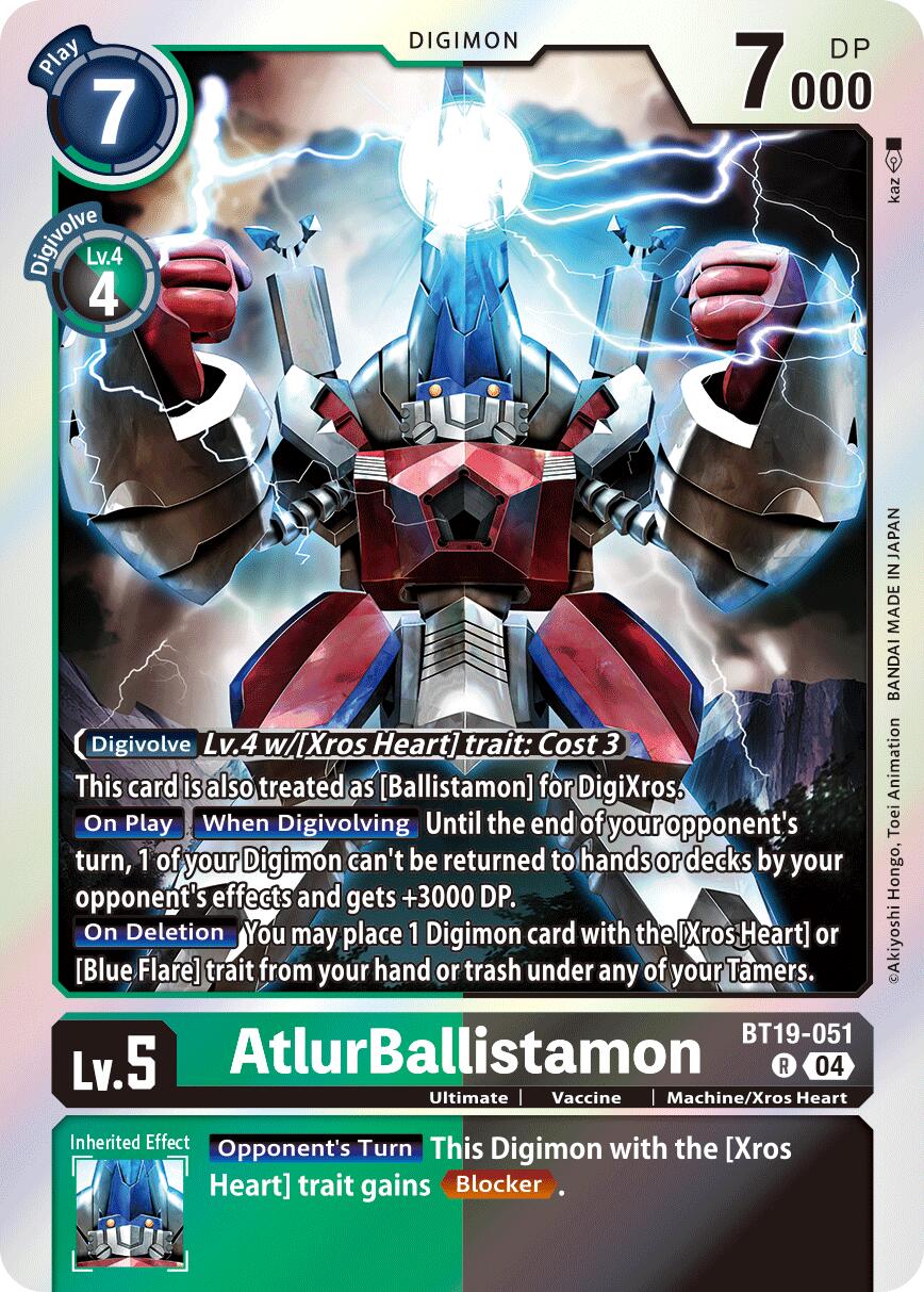 AtlurBallistamon [BT19-051] [Release Special Booster Ver.2.5] | Cracking-Singles