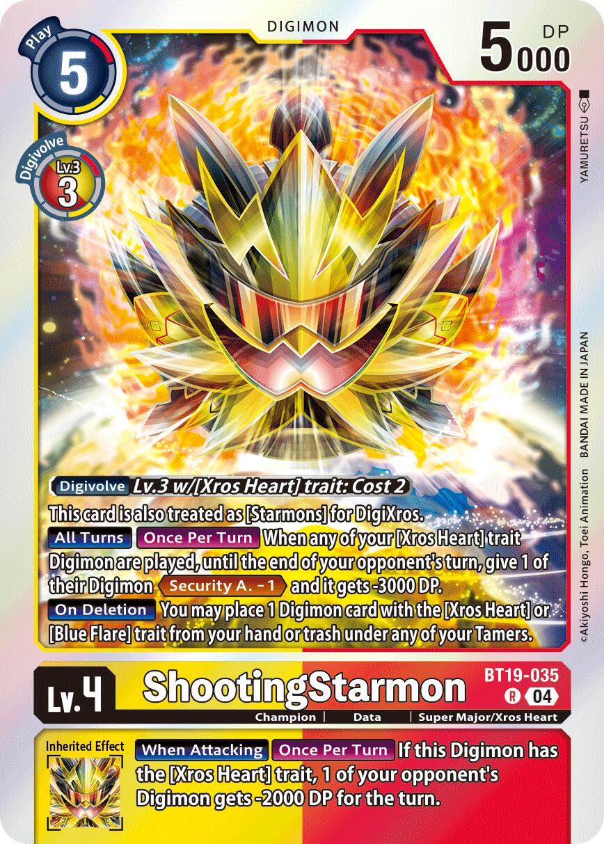 ShootingStarmon [BT19-035] [Release Special Booster Ver.2.5] | Cracking-Singles