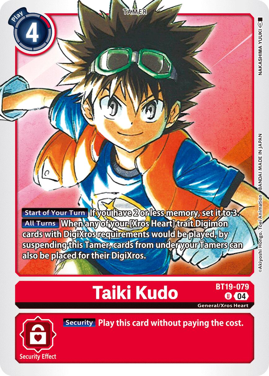 Taiki Kudo [BT19-079] [Release Special Booster Ver.2.5] | Cracking-Singles