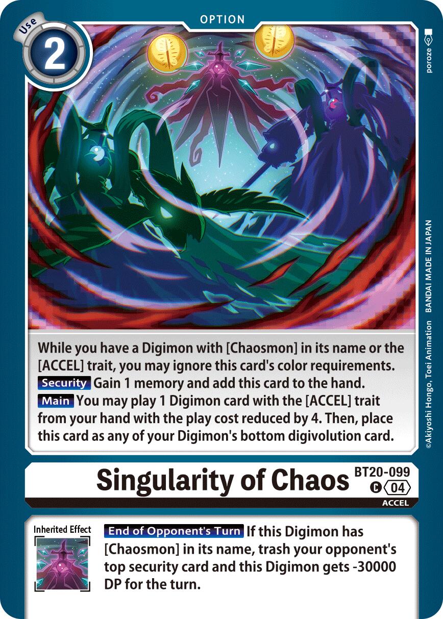 Singularity of Chaos [BT20-099] [Release Special Booster Ver.2.5] | Cracking-Singles