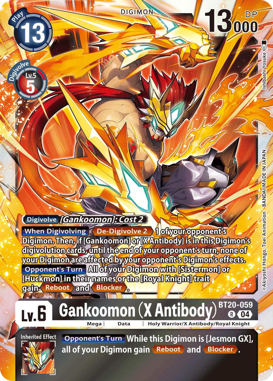 Gankoomon [BT20-059] (X Antibody) [Release Special Booster Ver.2.5] | Cracking-Singles