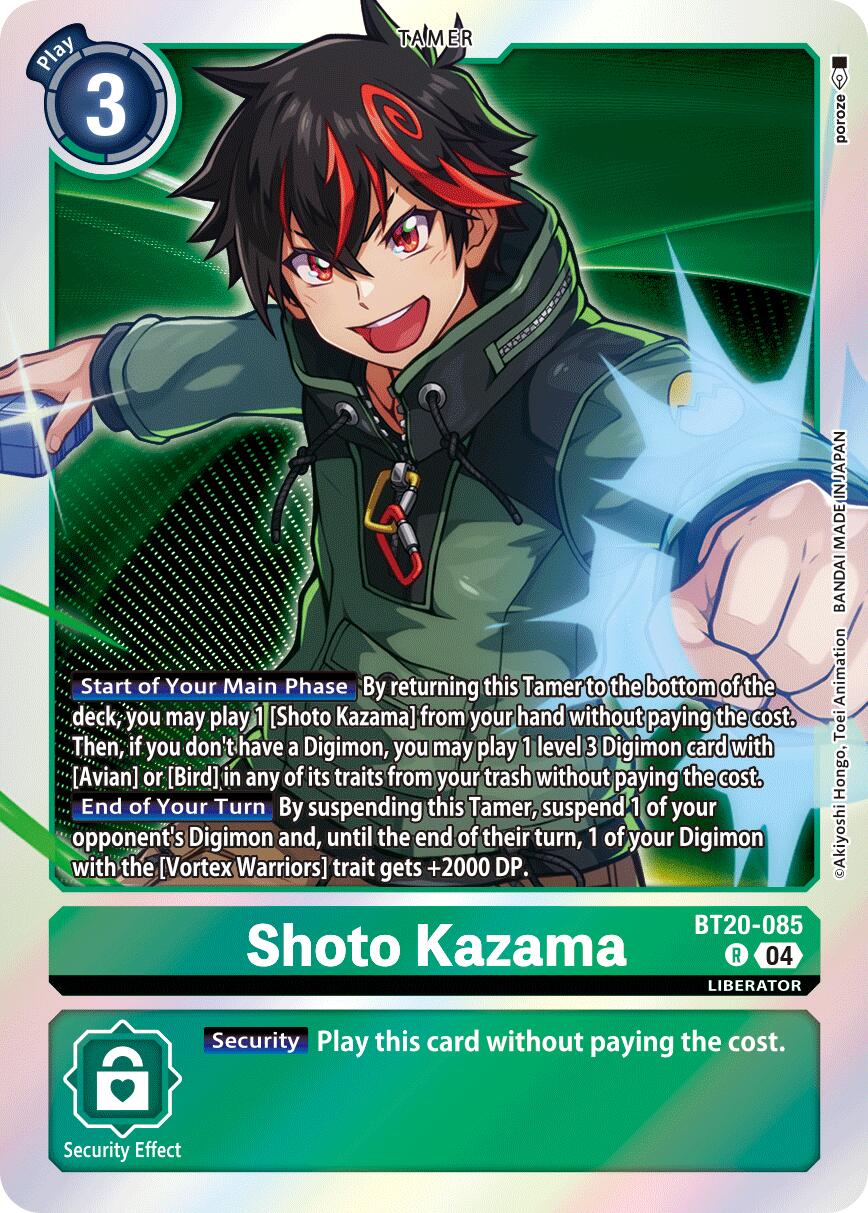 Shoto Kazama [BT20-085] [Release Special Booster Ver.2.5] | Cracking-Singles