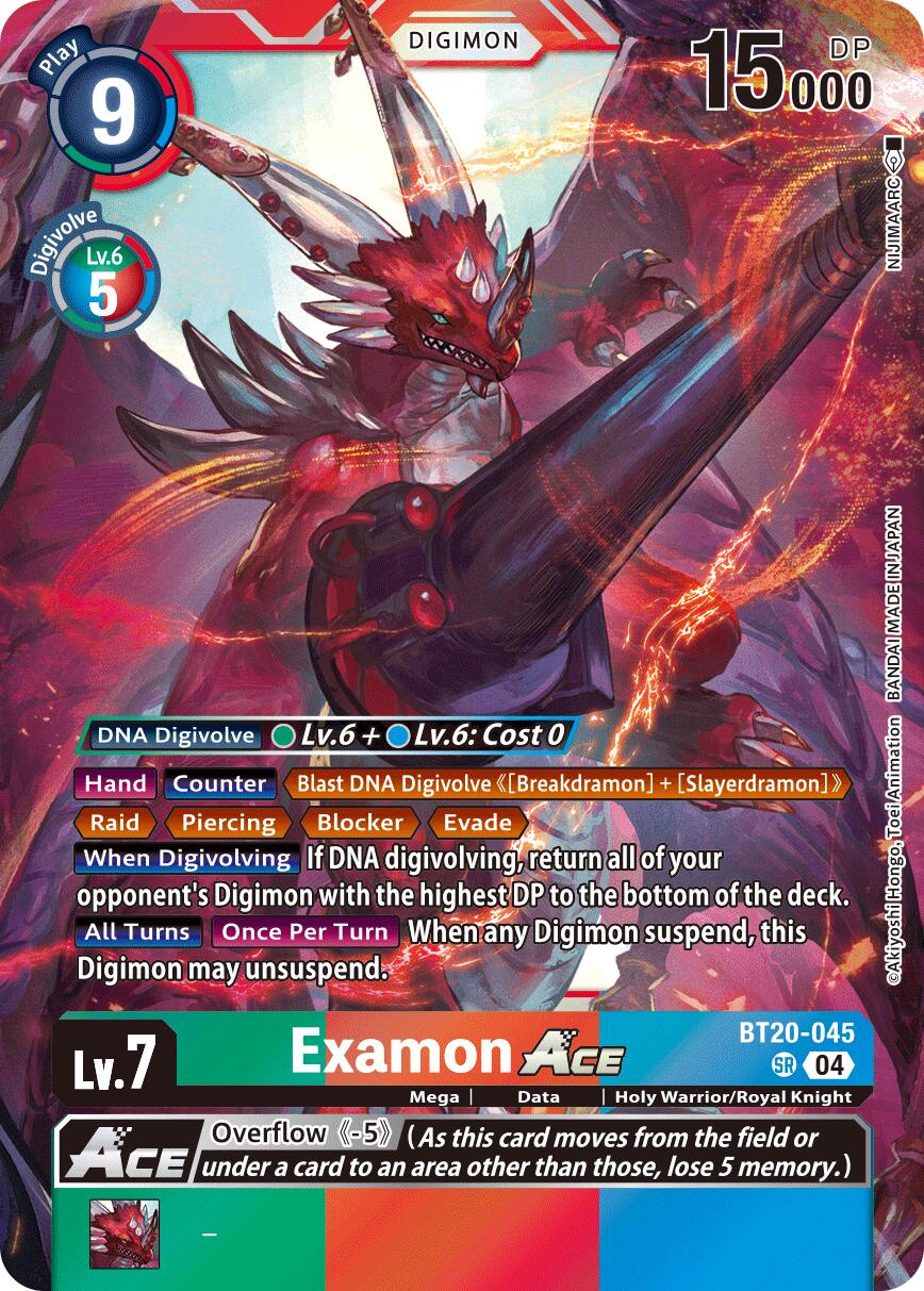 Examon ACE [BT20-045] [Release Special Booster Ver.2.5] | Cracking-Singles