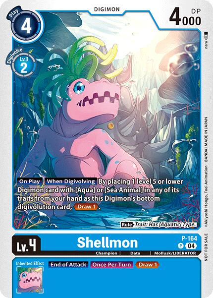 Shellmon [P-164] (Store Tournament 2025 Vo.1 Participation Pack) [Promotional Cards] | Cracking-Singles