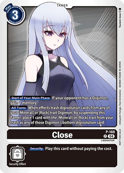 Close [P-169] (Store Tournament 2025 Vo.1 Participation Pack) [Promotional Cards] | Cracking-Singles