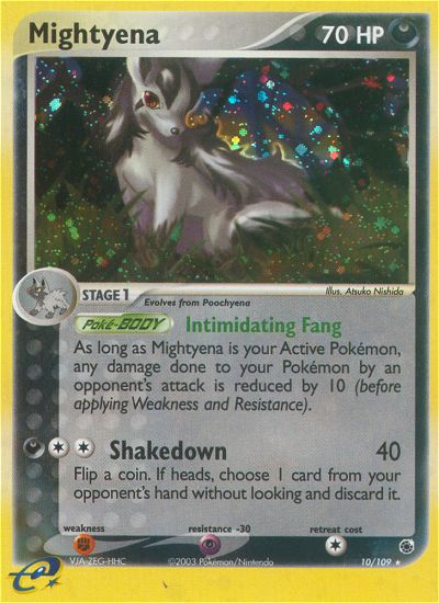 Mightyena (10/109) [EX: Ruby & Sapphire] | Cracking-Singles