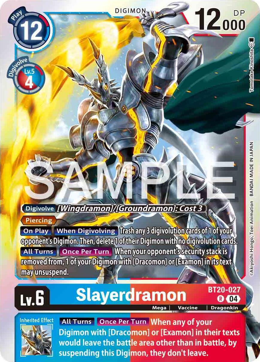 Slayerdramon [BT20-027] [Release Special Booster 2.0] | Cracking-Singles