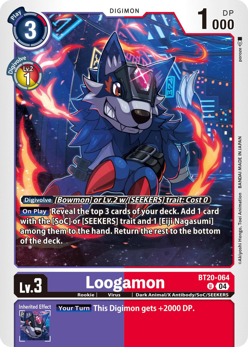 Loogamon [BT20-064] [Release Special Booster Ver.2.5] | Cracking-Singles