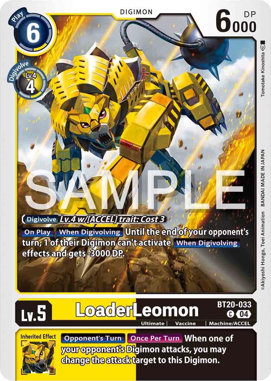 LoaderLeomon [BT20-033] [Release Special Booster Ver.2.5] | Cracking-Singles