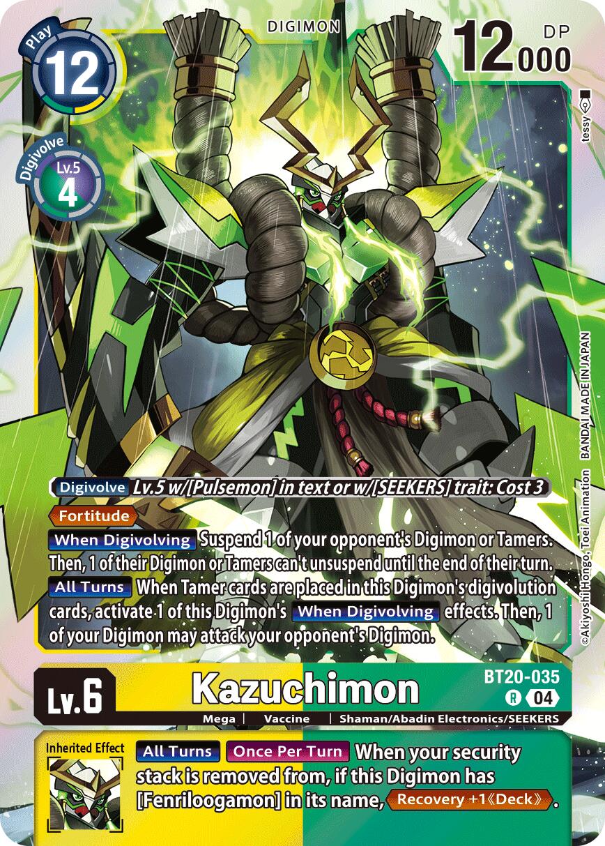 Kazuchimon [BT20-035] [Release Special Booster Ver.2.5] | Cracking-Singles