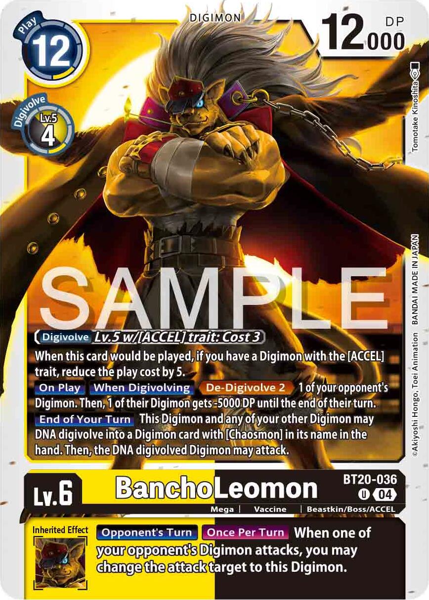 BanchoLeomon [BT20-036] [Release Special Booster 2.0] | Cracking-Singles