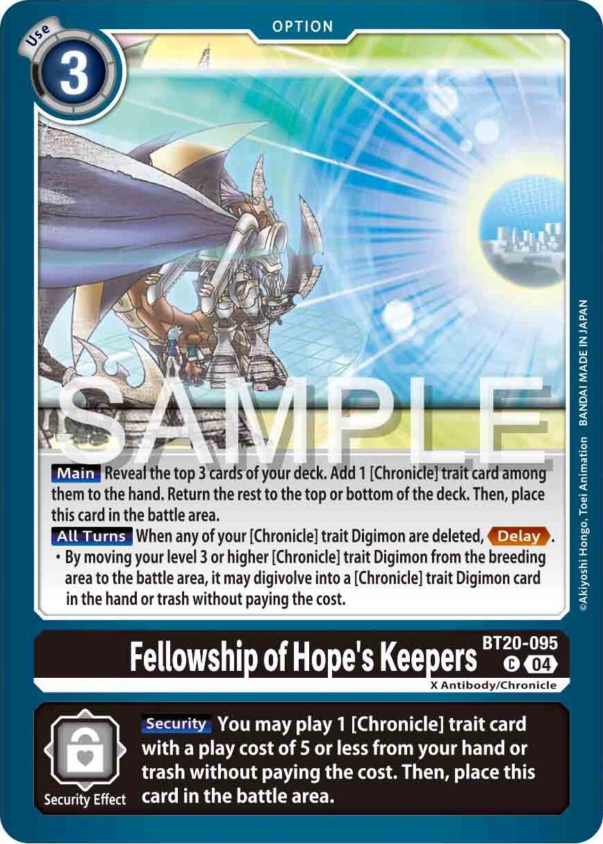 Fellowship of Hope's Keepers [BT20-095] [Release Special Booster 2.0] | Cracking-Singles