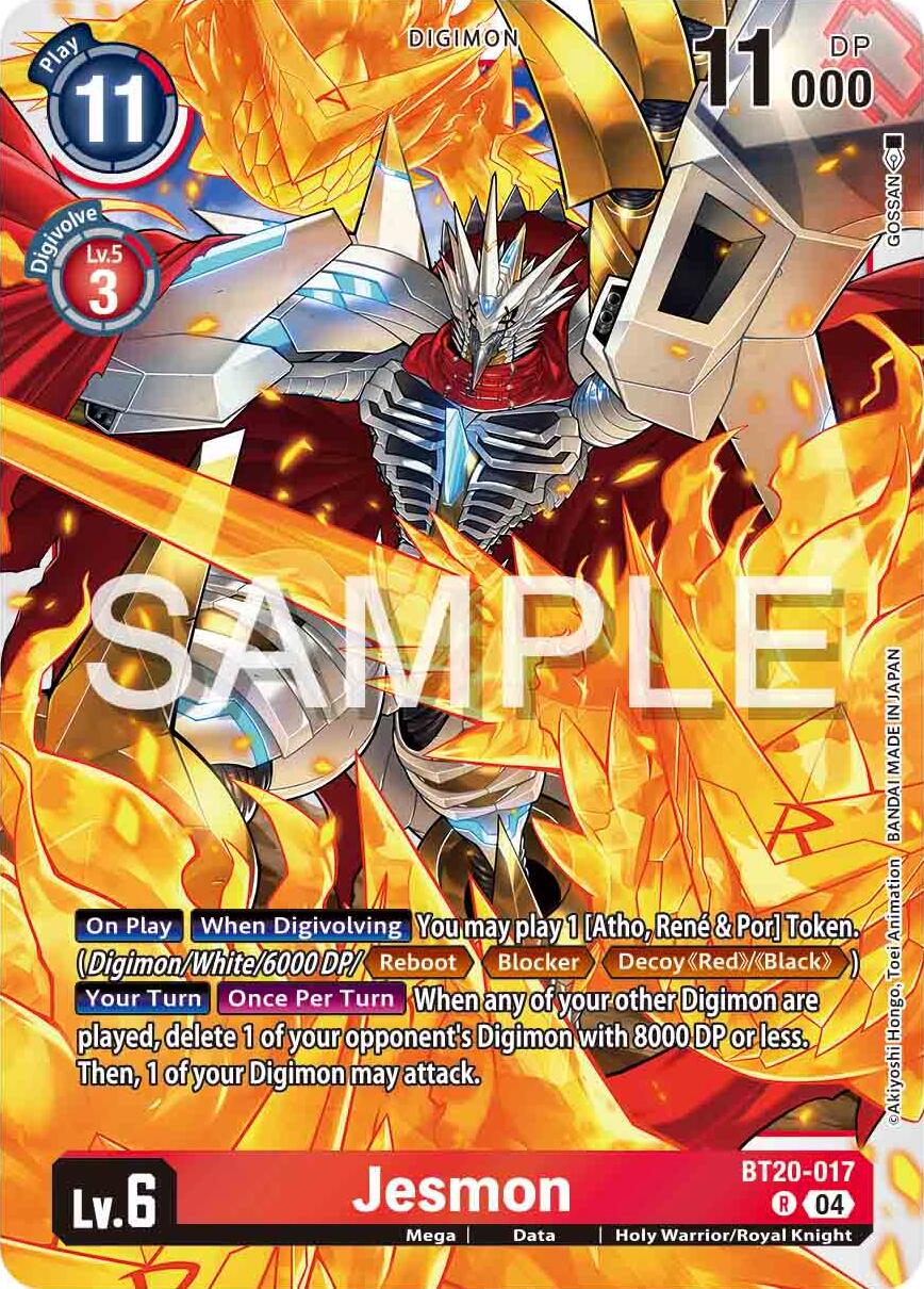 Jesmon [BT20-017] [Release Special Booster Ver.2.0] | Cracking-Singles