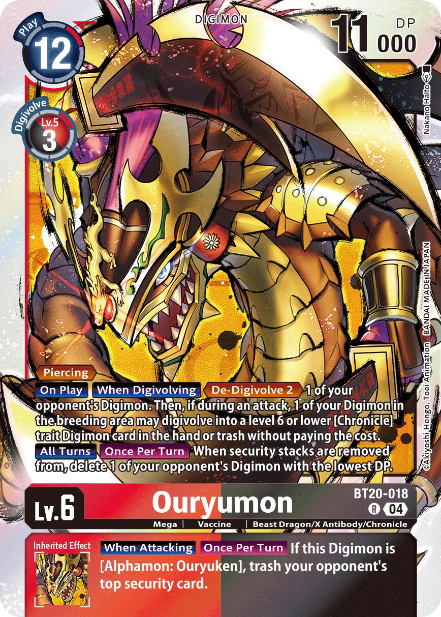 Ouryumon [BT20-018] [Release Special Booster Ver.2.5] | Cracking-Singles