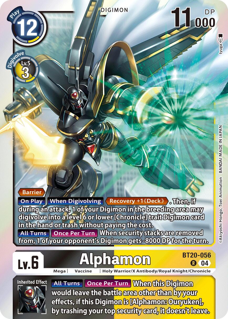 Alphamon [BT20-056] [Release Special Booster Ver.2.5] | Cracking-Singles