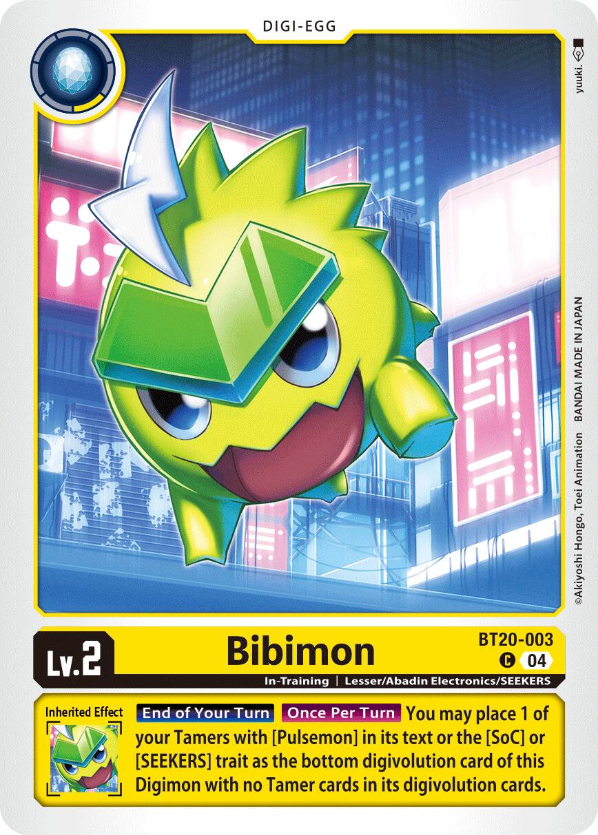 Bibimon [BT20-003] [Release Special Booster Ver.2.5] | Cracking-Singles