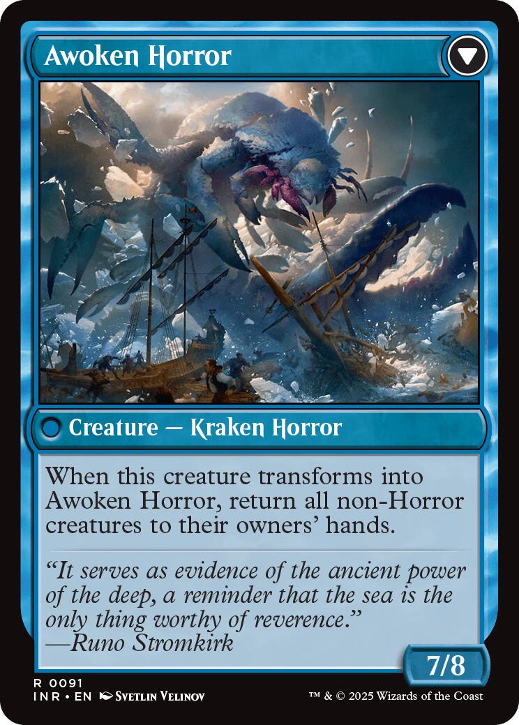 Thing in the Ice // Awoken Horror [Innistrad Remastered] | Cracking-Singles