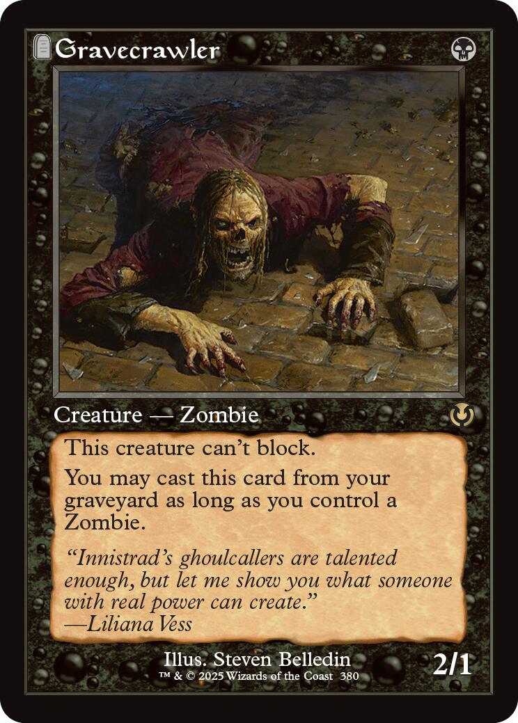 Gravecrawler (Retro Frame) [Innistrad Remastered] | Cracking-Singles