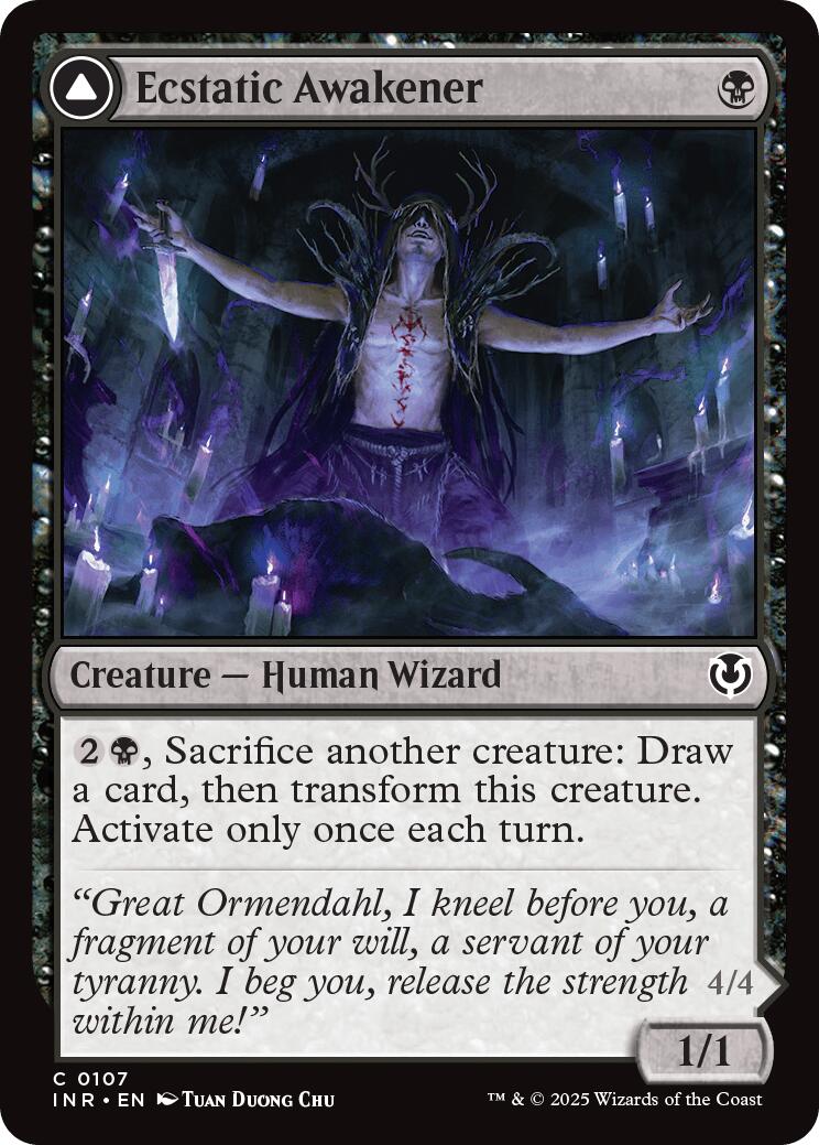 Ecstatic Awakener // Awoken Demon [Innistrad Remastered] | Cracking-Singles