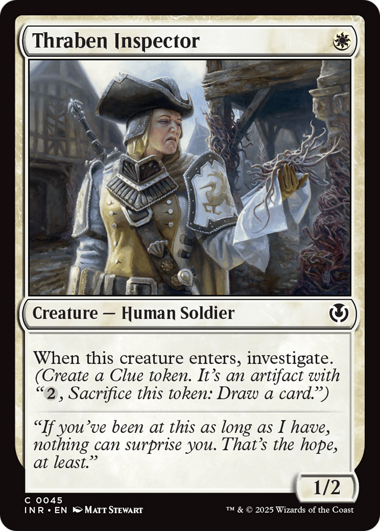 Thraben Inspector [Innistrad Remastered] | Cracking-Singles