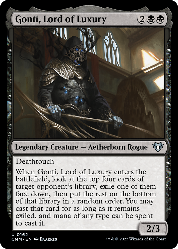 Gonti, Lord of Luxury [Commander Masters] | Cracking-Singles