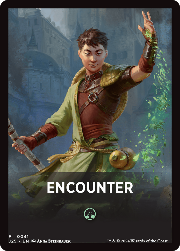 Encounter Theme Card [Foundations Jumpstart Front Cards] | Cracking-Singles