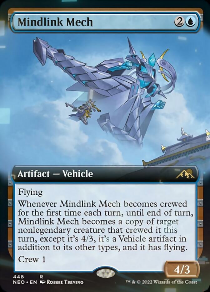 Mindlink Mech (Extended Art) [Kamigawa: Neon Dynasty] | Cracking-Singles