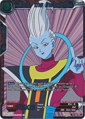 Whis, the Instructor (P-103) [Promotion Cards] | Cracking-Singles