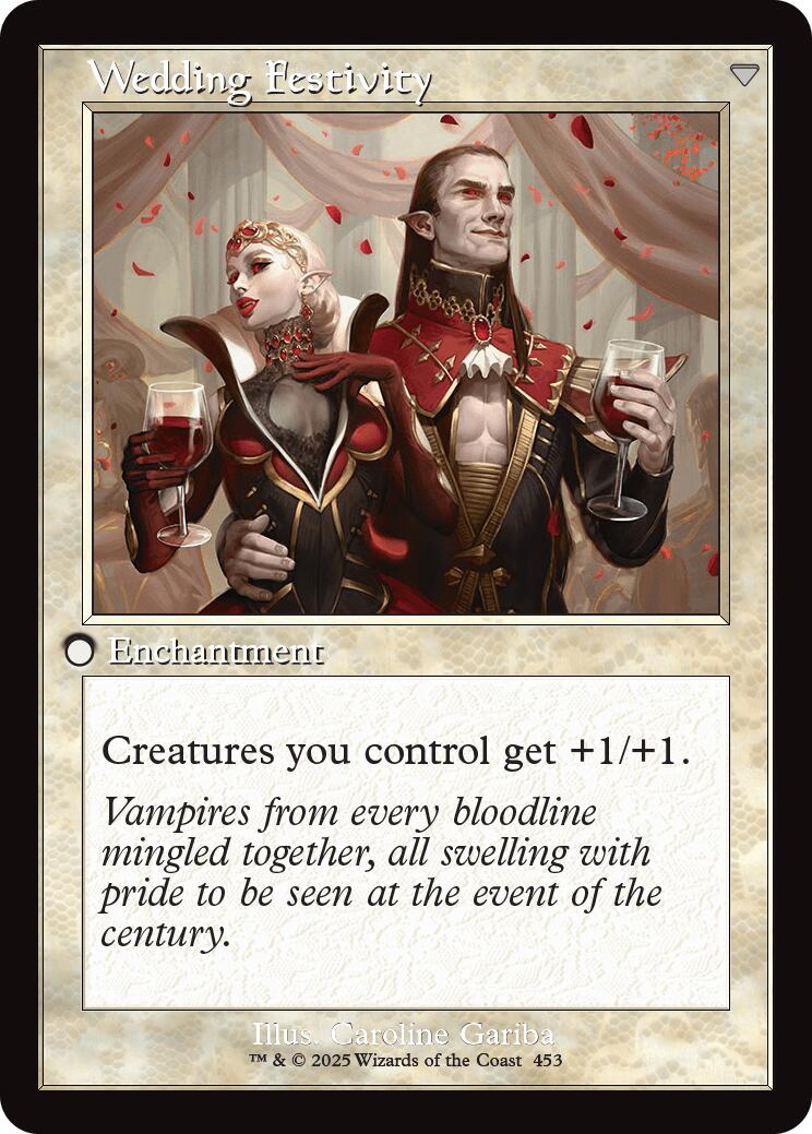 Wedding Announcement // Wedding Festivity (Retro Frame) [Innistrad Remastered] | Cracking-Singles