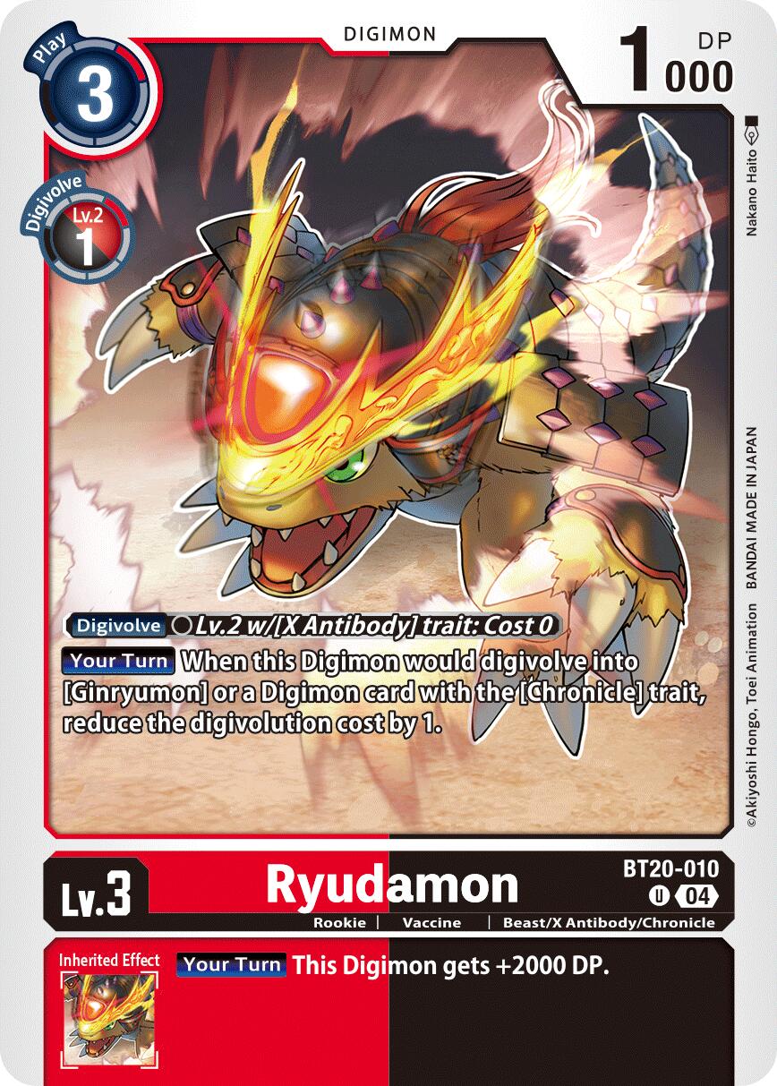 Ryudamon [BT20-010] [Release Special Booster Ver.2.5] | Cracking-Singles