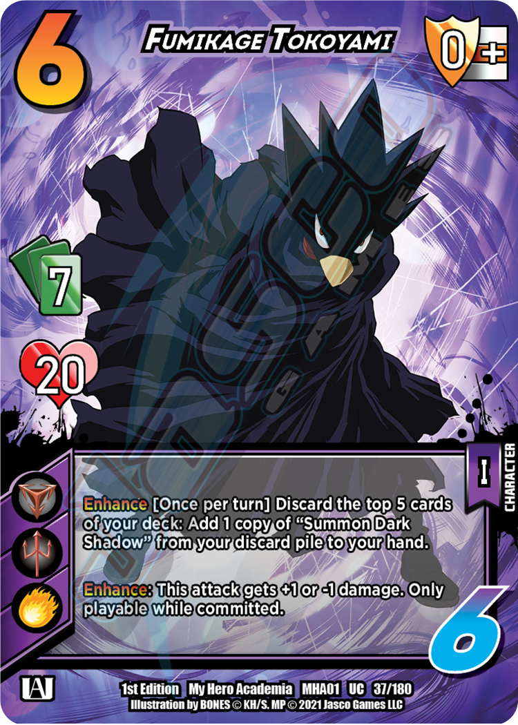 Fumikage Tokoyami [Series 1] | Cracking-Singles