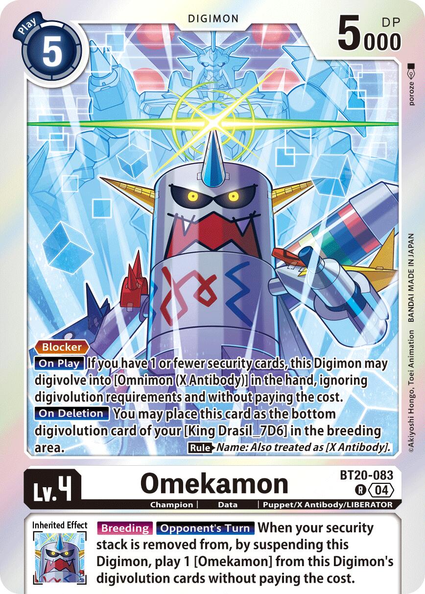 Omekamon [BT20-083] [Release Special Booster Ver.2.5] | Cracking-Singles