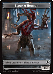 Eldrazi Horror // Human Soldier (0003) Double-Sided Token [Innistrad Remastered Tokens] | Cracking-Singles