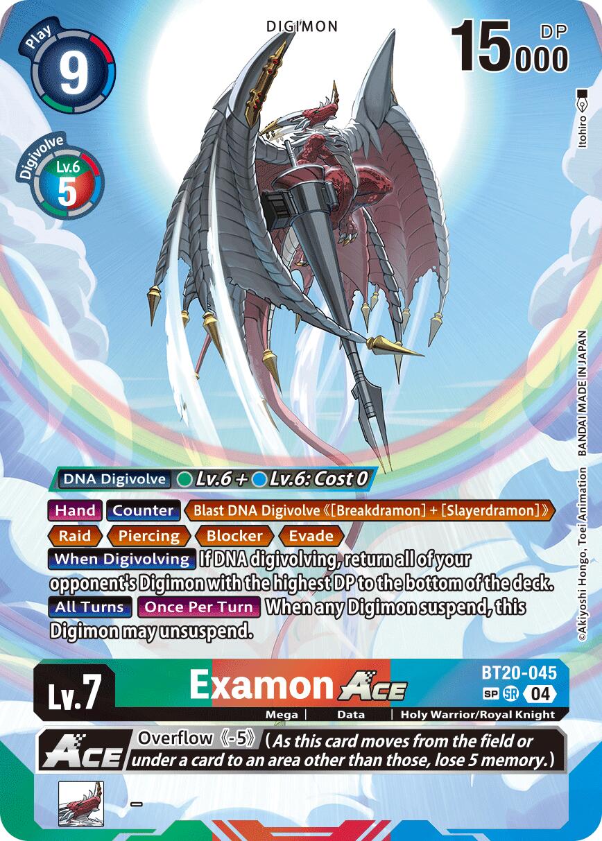 Examon ACE [BT20-045] (Textured) [Release Special Booster Ver.2.5] | Cracking-Singles