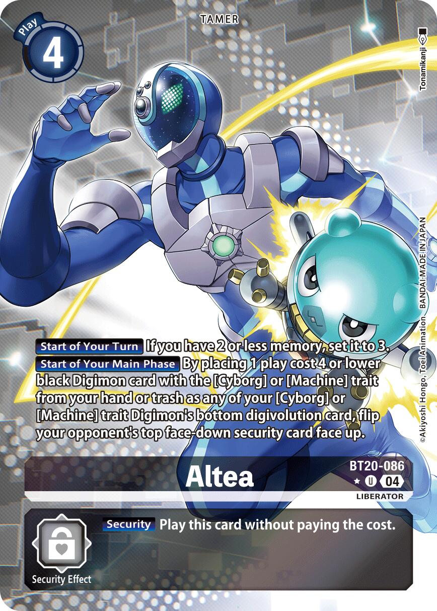 Altea [BT20-086] (Alternate Art) [Release Special Booster Ver.2.5] | Cracking-Singles