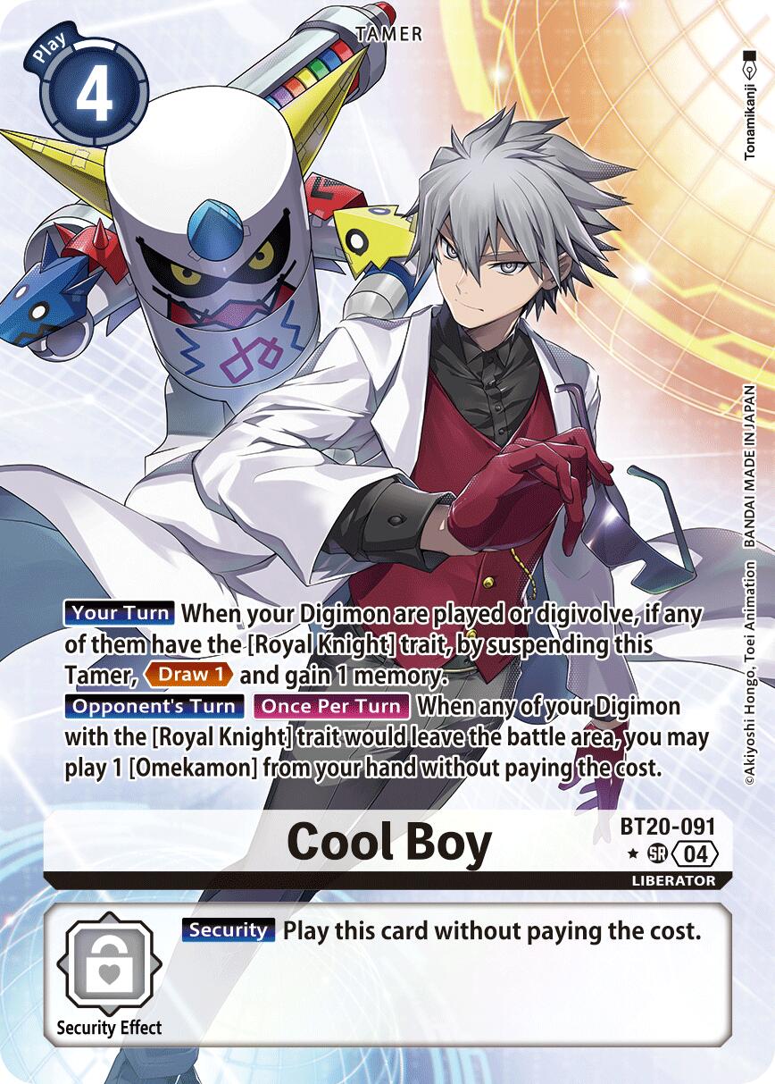 Cool Boy [BT20-091] (Alternate Art) [Release Special Booster Ver.2.5] | Cracking-Singles