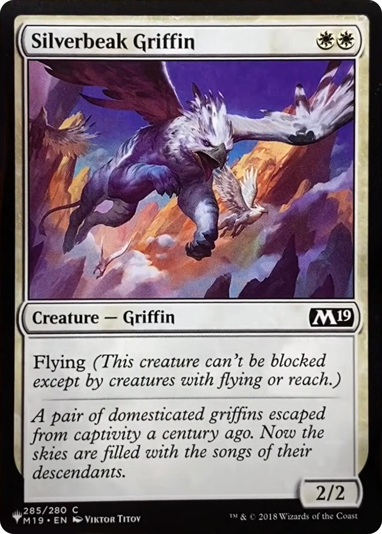 Silverbeak Griffin [The List] | Cracking-Singles