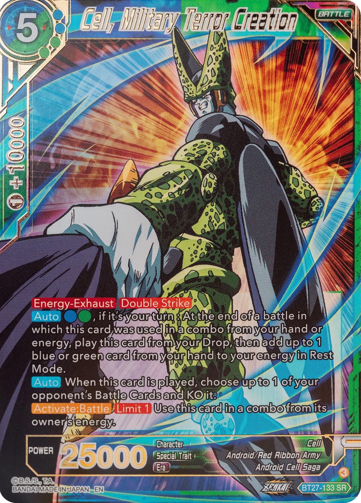 Cell, Military Terror Creation (BT27-133) [History of Z] | Cracking-Singles