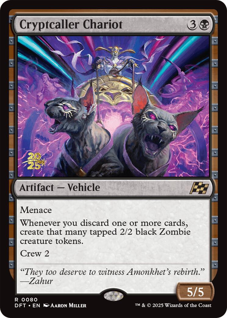 Cryptcaller Chariot [Aetherdrift Prerelease Promos] | Cracking-Singles