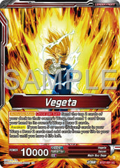 Vegeta // SSB Vegeta, Saiyan Pride (BT27-001) [History of Z] | Cracking-Singles