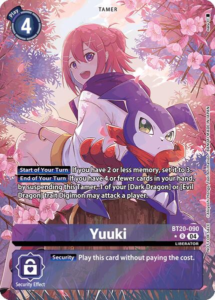 Yuuki [BT20-090] (Special Booster Ver.2.5 Celebration Event -Winner-) [Release Special Booster 2.5 Celebration Event Cards] | Cracking-Singles