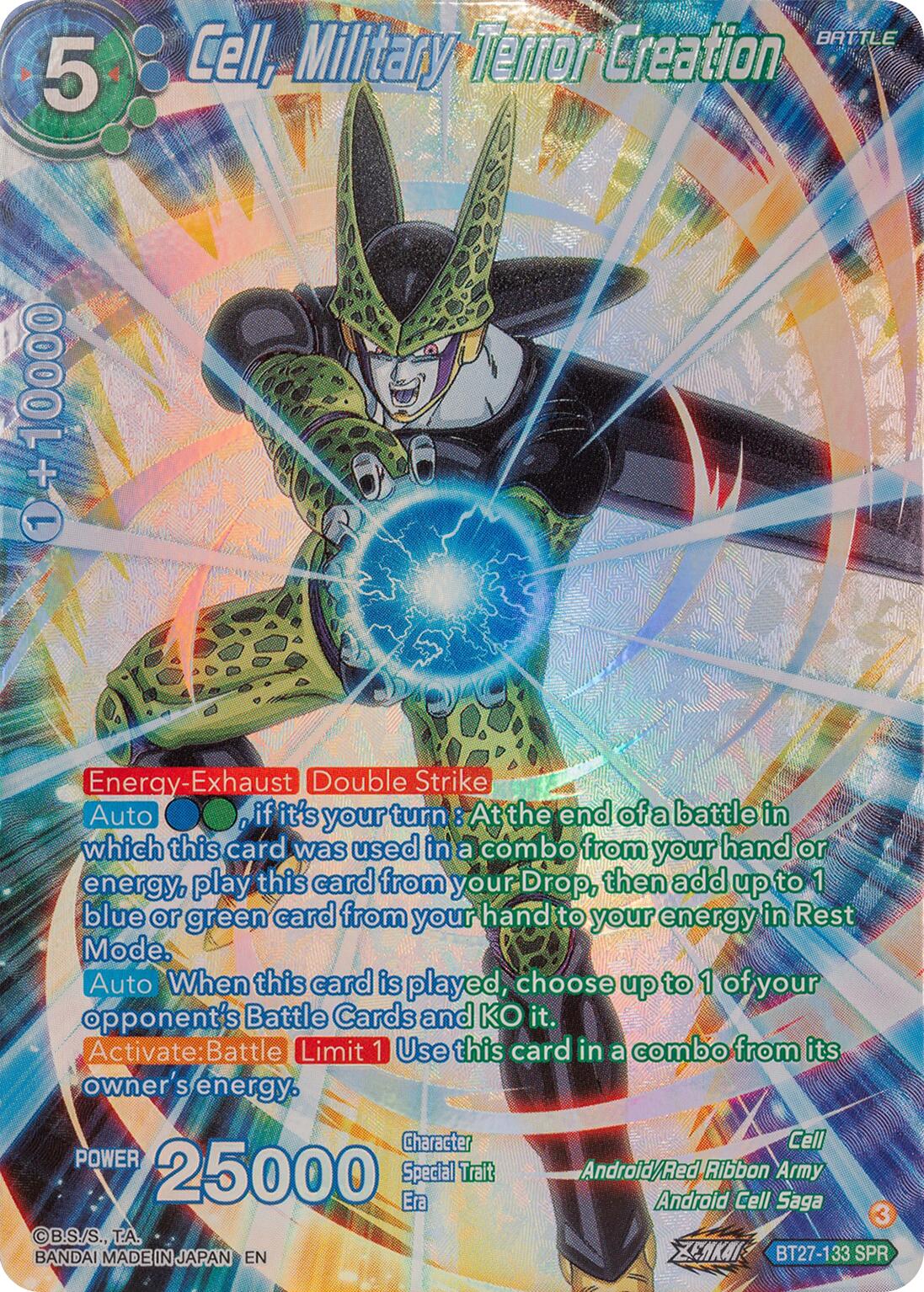 Cell, Military Terror Creation (SPR) (BT27-133) [History of Z] | Cracking-Singles